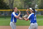 Softball vs Emerson 1  Wheaton College Softball vs Emerson in game 1 of a doubleheader. - Photo By: KEITH NORDSTROM : Wheaton, Softball